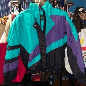 Vintage 90s Cross Color Coat